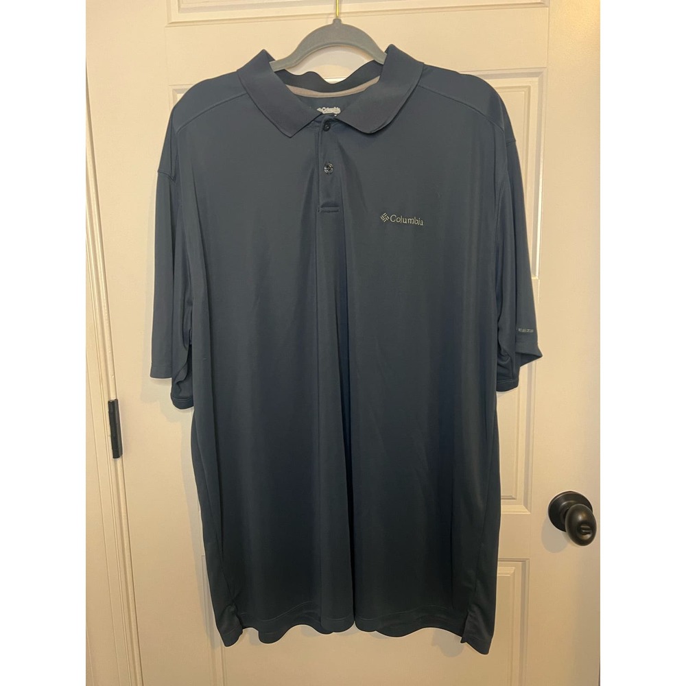 Columbia Omni freeze navy polo, men’s size XXL